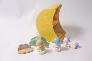 Takara Tomy Little Twin Stars Small Moon House Vintage Toy Set ~ 260702-WH 1122